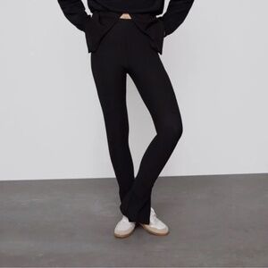 EUC Zara Ottoman Leggings with slits